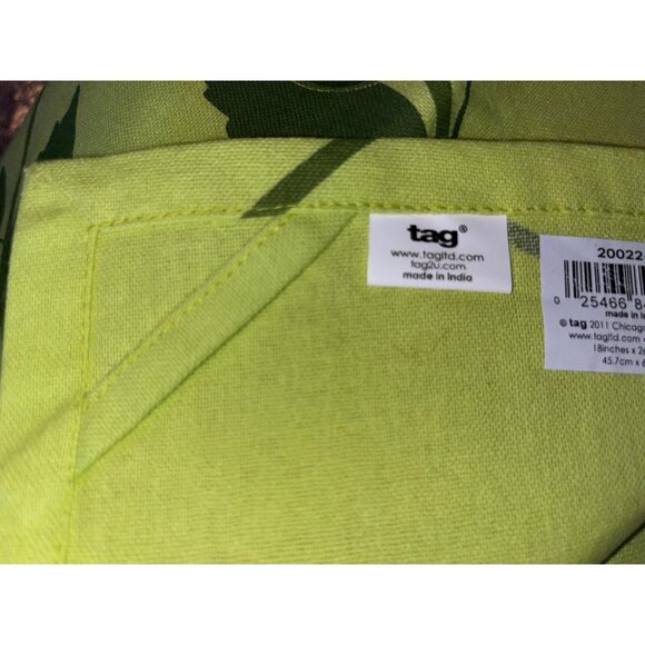 Tag Dish Kitchen Towels Set of 3 100% Cotton Jardin Cherries + Ariel Striped New - Picture 5 of 7